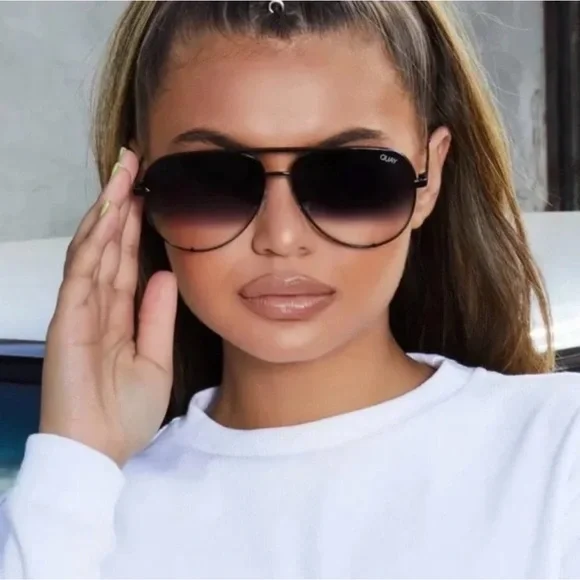 Quay Australia High Key Micro Sunglasses - Picture 1 of 4